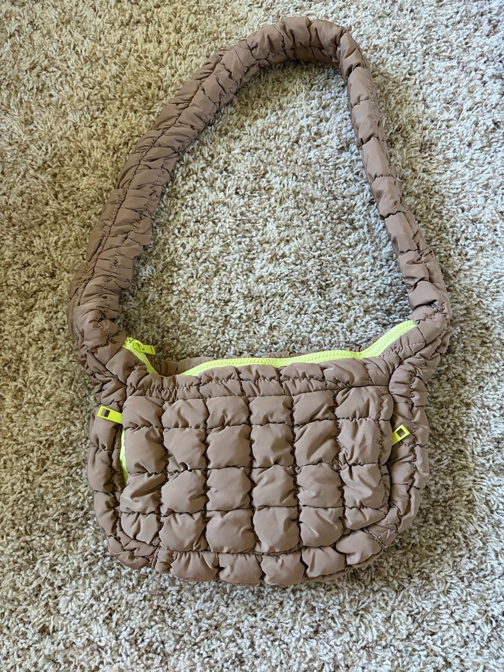 Urban Outfitters Quilted Puffer Crossbody Bag